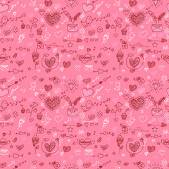 Valentine's Day Seamless Pattern