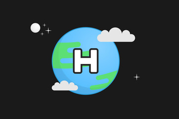 Obraz premium Earth illustration