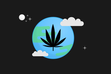 Earth illustration: marihuana issues