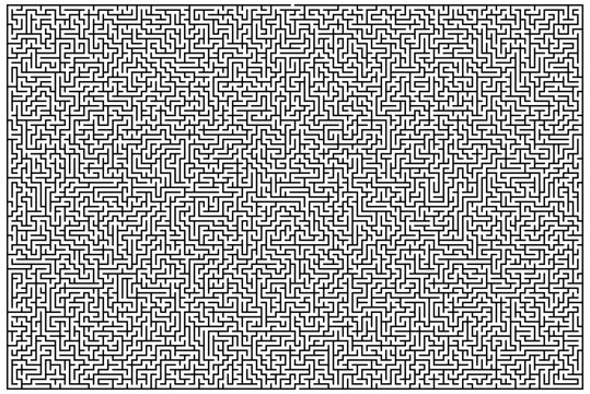 Complex maze puzzle game