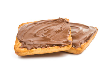  biscuits with chocolate filling