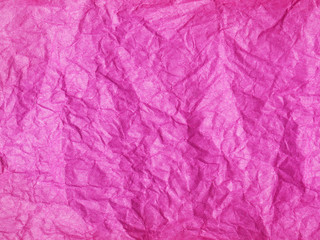 Bright crimson background - crumpled paper