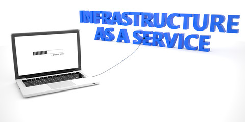 Fototapeta premium Infrastructure as a Service
