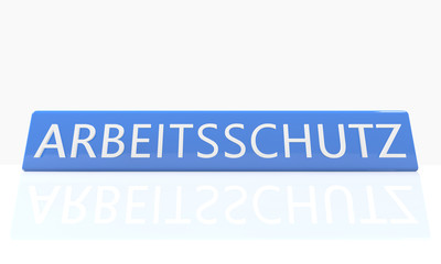 Fototapeta premium Arbeitsschutz