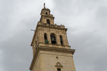 Fototapeta na wymiar Santiago Church, Lebrija, Sevilla, Spain