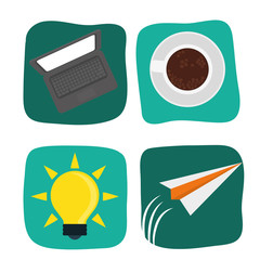 Start up icons design 