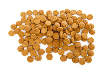 Typical Dutch sweets: pepernoten (ginger nuts) for Sinterklaas