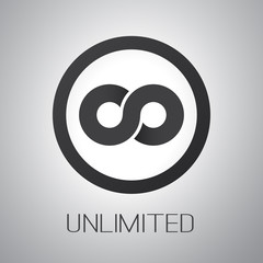 Unlimited Symbol, Icon or Logo Design
