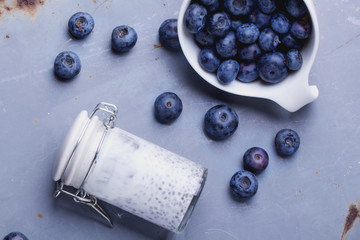 Chia smoothies