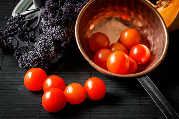 Healthy Fresh tomatoes cherryes