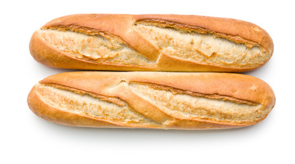 two french baguettes