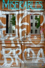 Graffiti Doorway in Belgium