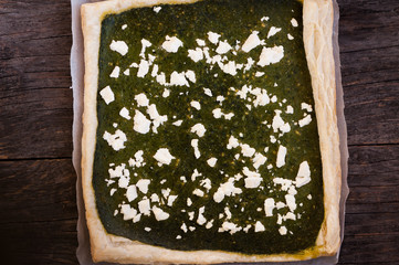 Spinach tart