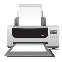 This black and white image of the printer
Image adapted for implementation in the design background of most palettes COLOR RGB or CMYK