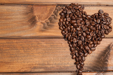 coffee on a wooden desk surface
