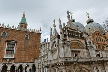 Fototapeta na wymiar Palazzo Ducale (Doge's Palace) in Venice, Italy
