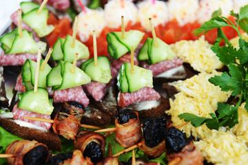  snack with vegetables