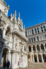 Fototapeta na wymiar Palazzo Ducale (Doge's Palace) in Venice, Italy