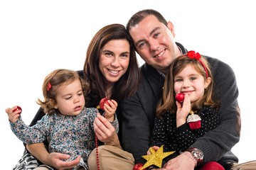 Family together for Christmas