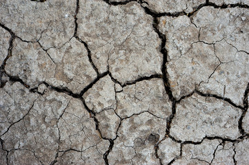 cracked ground