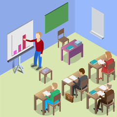 Isometric presentation training concept