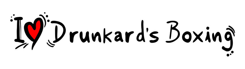 Drunkards Boxing love