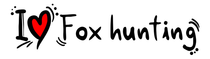 Fox hunting love