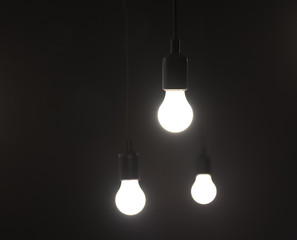 Three Light Bulbs