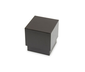 Black box isolated on white