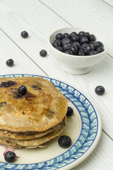 blueberry pancake