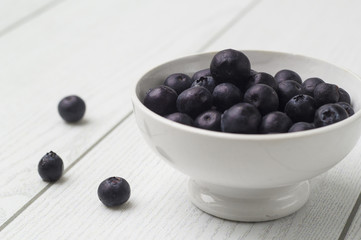 blueberries in a bowl