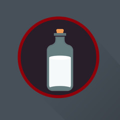 A bottle of milk icon