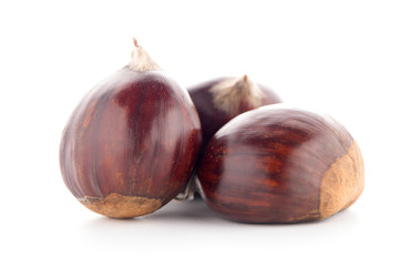 Chestnuts with shell