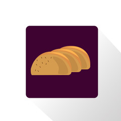 Bread slices icon