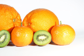 Mix Fruits - Kiwi, Mandarin, Orange