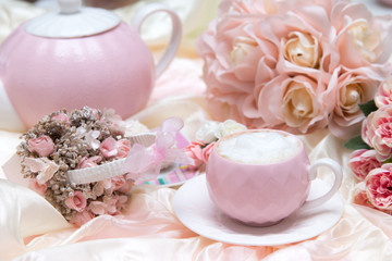 Romantisches Kaffeeset