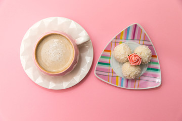 Romantisches Kaffeeset