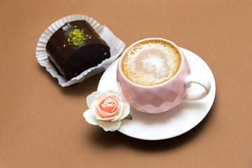 Romantisches Kaffeeset