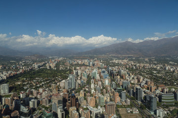 View from Gran Torre Santiago