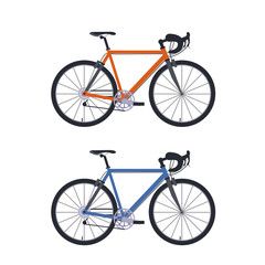 Fototapeta premium Set of bicycle