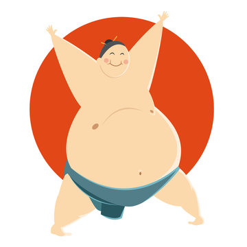 Fat Sumo fighter