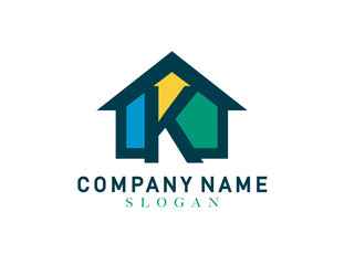 Home letter K design