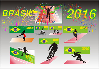 Sportfest in Brasilien 2016