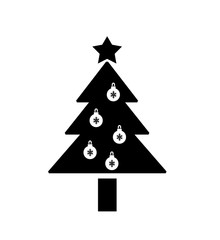 Fototapeta premium Boule de Noël sur un sapin