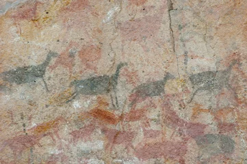 Rideaux occultants Vieux mur texturé sale Cave of the Hands - Argentina