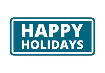 Happy Holidays sihn, icon