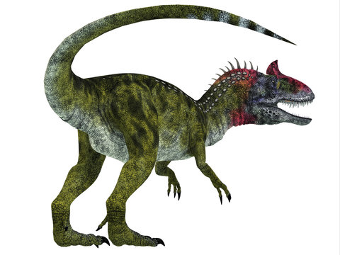 Cryolophosaurus Dinosaur Tail - Cryolophosaurus was a theropod dinosaur that lived in Antarctica during the Jurassic Period.