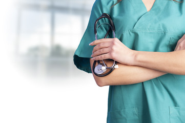 doctor with a stethoscope 