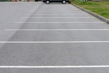 road markings car parking