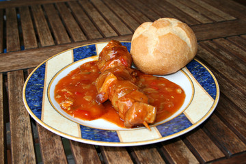 organic, lifestyle, Schaschlik, spieß, imbiss, snack, currybude, mahlzeit, gericht, lifestyle